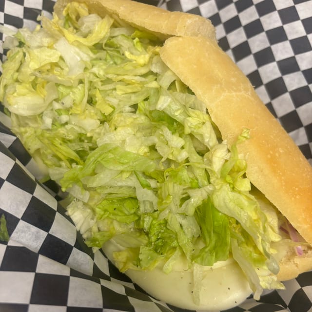All Cheese Sub.