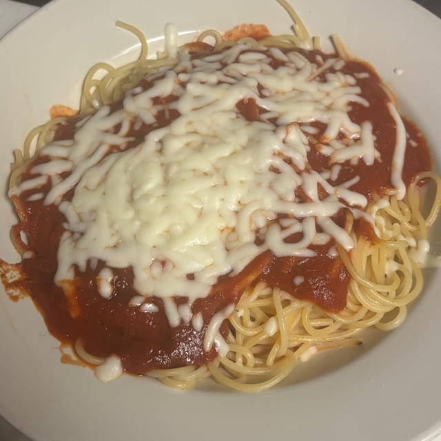 Baked Spaghetti.