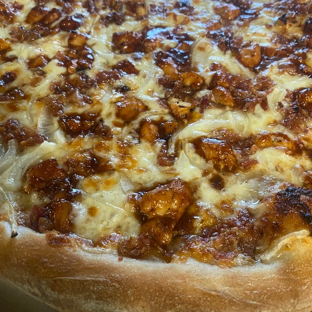 BBQ Chicken PIzza.