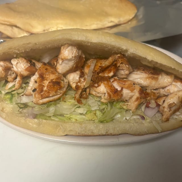Marinated Grilled Chicken Sub.