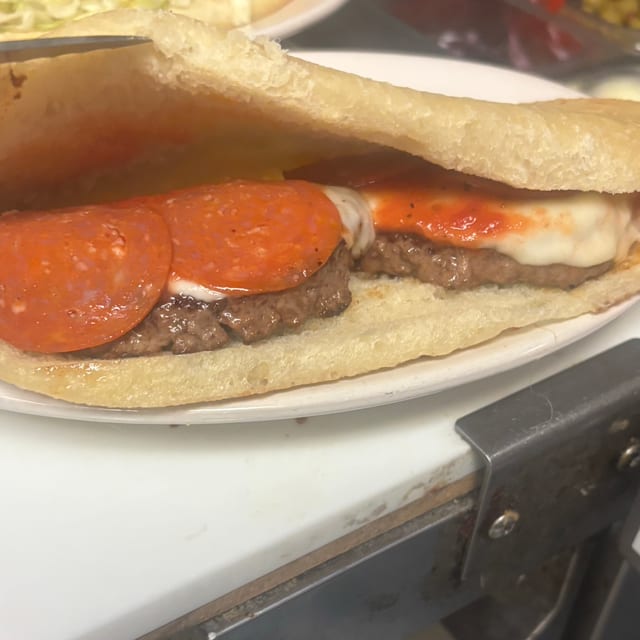 Pizza Burger Sub.