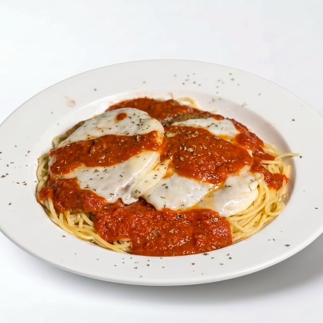 Chicken Cutlet Parmigiana.