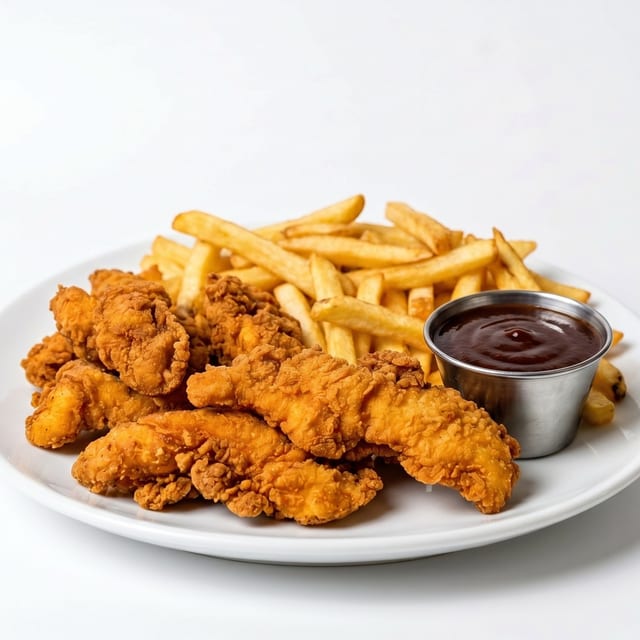 Chicken Tenders & Fries.