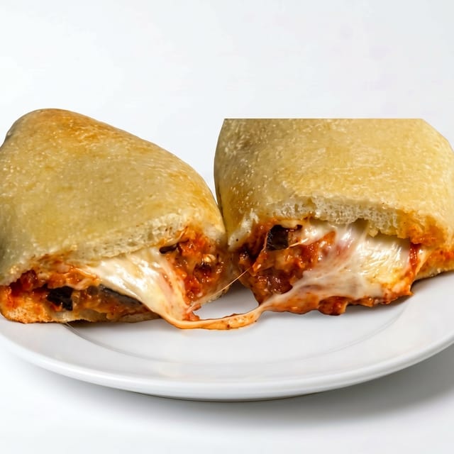 Eggplant Parmigiana Sub.
