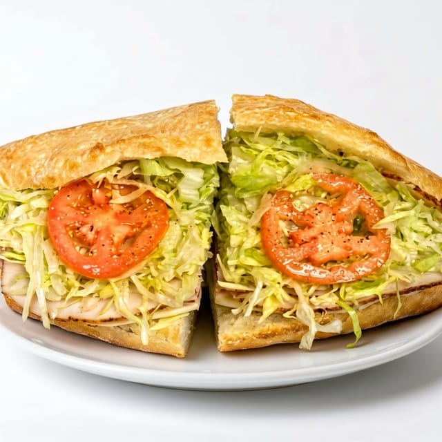 Ham & Turkey Combo with Cheese Sub.