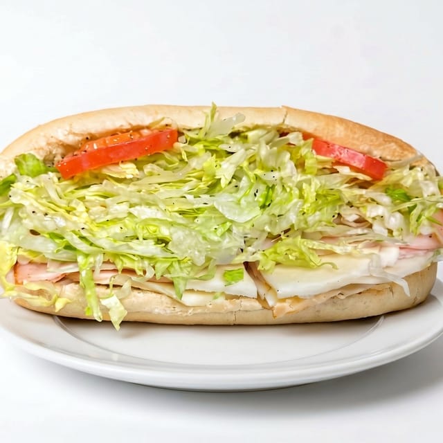 Ham & Cheese Sub.
