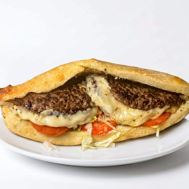 Cheeseburger Sub.