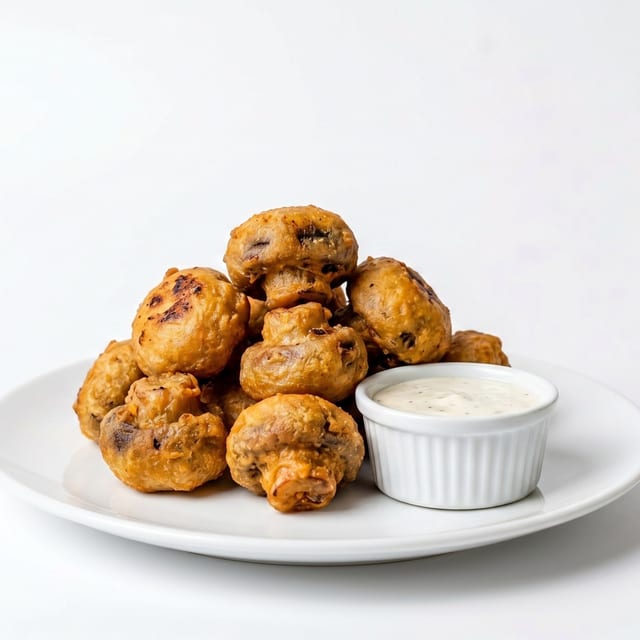 Breaded Mushrooms.