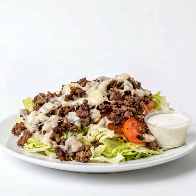 Cheeseburger Salad.